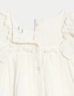 2pc Pure Cotton Ditsy Leggings Outfit (0-3 Yrs) -Marksandspencer Sale Store 2pc Pure Cotton Ditsy Leggings Outfit 0 3 Yrs 1 4