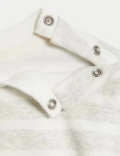 2pc Cotton Rich Striped Top & Jeans Outfit (0-8 Yrs) -Marksandspencer Sale Store 2pc cotton rich striped top and jeans outfit 0 8 yrs