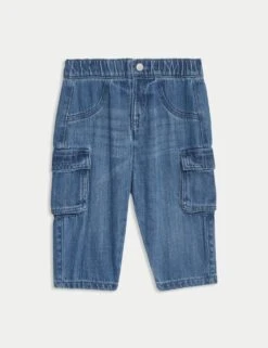 2pc Cotton Rich Striped Top & Jeans Outfit (0-8 Yrs) -Marksandspencer Sale Store 2pc cotton rich striped top and jeans outfit 0 8 yrs 1 2