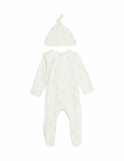 2pc Peter Rabbit™ Sleepsuit And Hat (7lbs-1 Yrs) -Marksandspencer Sale Store 2pc peter rabbit sleepsuit and hat 7lbs 1 yrs