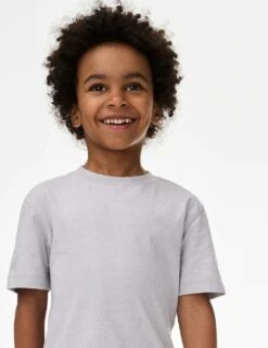 2pc Pure Cotton Abstract Shirt & T-Shirt Set (2-8 Yrs) -Marksandspencer Sale Store 2pc pure cotton abstract shirt and t shirt set 2 8 yrs 1 3