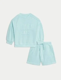 2pc Pure Cotton Beach Days Outfit (2-8 Yrs) 28 2pc Pure Cotton Beach Days Outfit (2-8 Yrs) -Marksandspencer Sale Store 2pc pure cotton beach days outfit 2 8 yrs 1 8