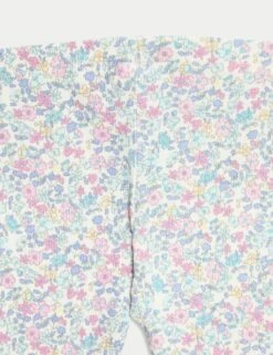 2pc Pure Cotton Ditsy Leggings Outfit (0-3 Yrs) -Marksandspencer Sale Store 2pc pure cotton ditsy leggings outfit 0 3 yrs 1 6