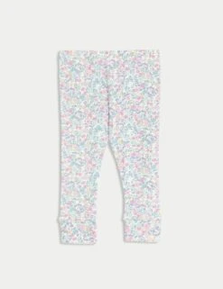 2pc Pure Cotton Ditsy Leggings Outfit (0-3 Yrs) -Marksandspencer Sale Store 2pc pure cotton ditsy leggings outfit 0 3 yrs 1 8