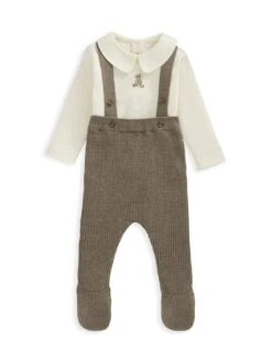 Mamas & Papas 2pc Pure Cotton Teddy Bear Outfit (0-12 Mths) -Marksandspencer Sale Store 2pc pure cotton teddy bear outfit 0 12 mths 1 7