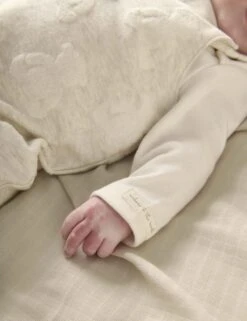 Mamas & Papas 2pc Pure Cotton Teddy Top & Bottom Outfit (0-12 Mths) -Marksandspencer Sale Store 2pc pure cotton teddy top and bottom outfit 0 12 mths 1 1