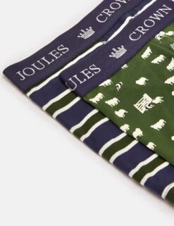 Joules 2pk Cotton Rich Assorted Boxers -Marksandspencer Sale Store 2pk Cotton Rich Assorted Boxers 2