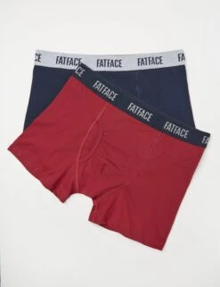 2pk Cotton Rich Boxers