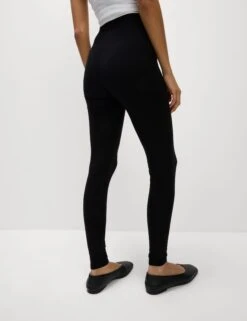 2pk High Waisted Leggings 18 2pk High Waisted Leggings -Marksandspencer Sale Store 2pk High Waisted Leggings 3