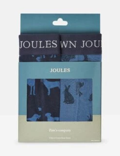 Joules 2pk Jersey Animal Print Boxers