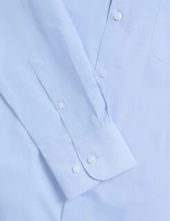 2pk Skinny Fit Easy Iron Cotton Blend Shirts -Marksandspencer Sale Store 2pk Skinny Fit Easy Iron Cotton Blend Shirts 2