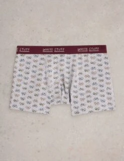WHITE STUFF 2pk Cotton Rich Fish Boxers -Marksandspencer Sale Store 2pk cotton rich fish boxers 6
