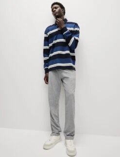 2pk Cotton Rich Straight Leg Joggers -Marksandspencer Sale Store 2pk cotton rich straight leg joggers 16