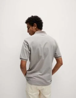 2pk Cotton Rich Tipped Polo Shirts -Marksandspencer Sale Store 2pk cotton rich tipped polo shirts 16