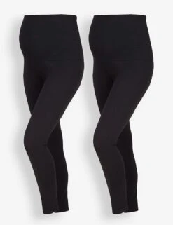 2pk Maternity Cotton Rich Leggings -Marksandspencer Sale Store 2pk maternity cotton rich leggings 3