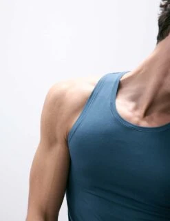 2pk Modal Rich 360 Flex Sleeveless Vest -Marksandspencer Sale Store 2pk modal rich 360 flex sleeveless vest 18