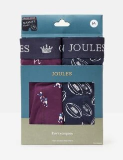 Joules 2pk Pure Cotton Jersey Printed Boxers -Marksandspencer Sale Store 2pk pure cotton jersey printed boxers 7