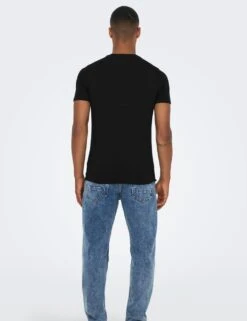 Only & Sons 2pk Slim Fit Cotton Rich Crew Neck T-Shirts -Marksandspencer Sale Store 2pk slim fit cotton rich crew neck t shirts 11