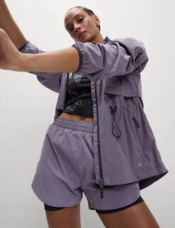 360° Reflective Layered Running Shorts