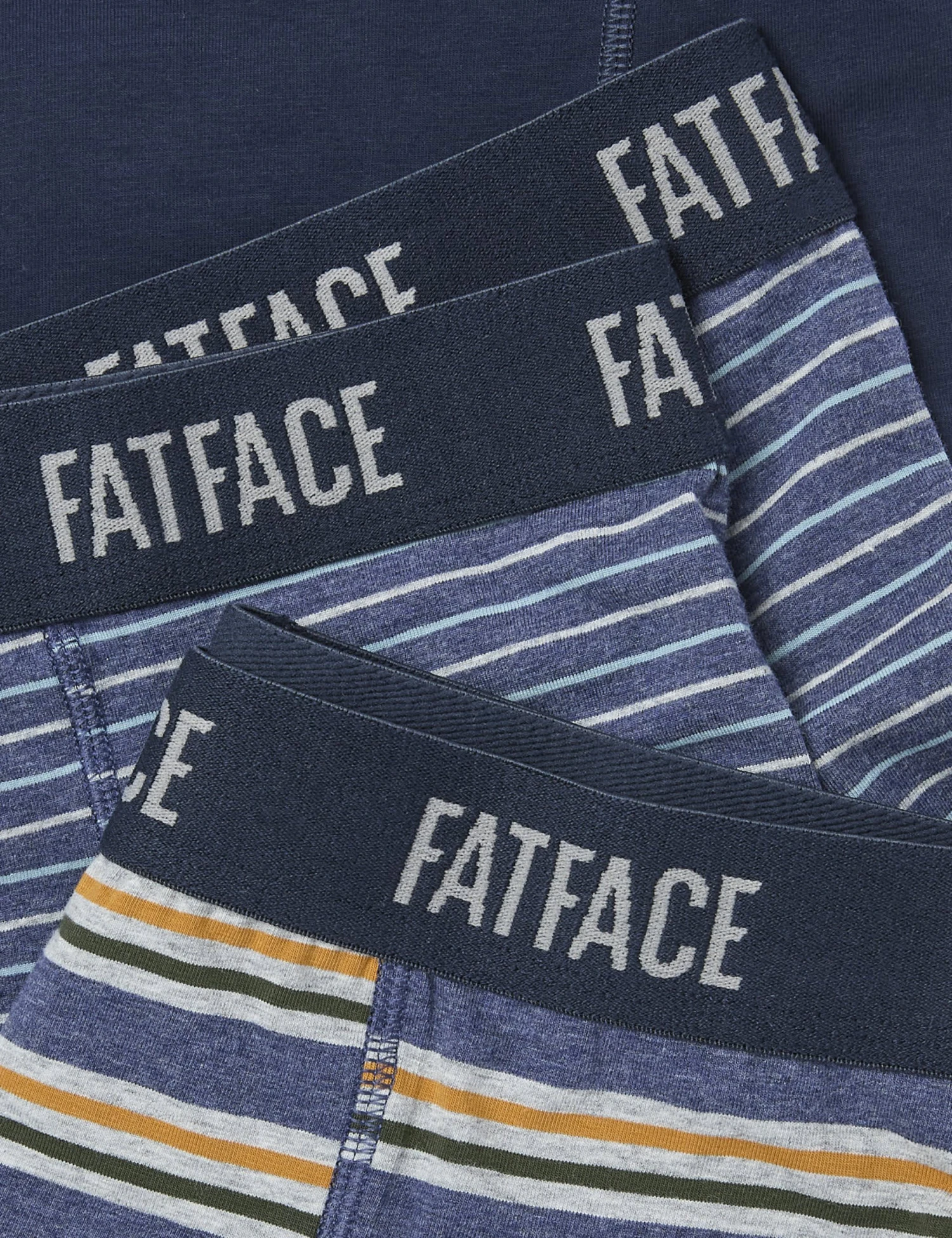 3pk Cotton Rich Striped Boxers 2 3pk Cotton Rich Striped Boxers - Image 2