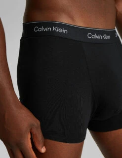 Calvin Klein 3pk Icon Cotton Stretch Trunks -Marksandspencer Sale Store 3pk Icon Cotton Stretch Trunks 3
