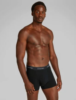 Calvin Klein 3pk Icon Cotton Stretch Trunks -Marksandspencer Sale Store 3pk Icon Cotton Stretch Trunks 4