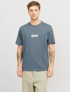 Jack & Jones 3pk Pure Cotton Logo Print T-Shirts -Marksandspencer Sale Store 3pk Pure Cotton Logo Print T Shirts 1