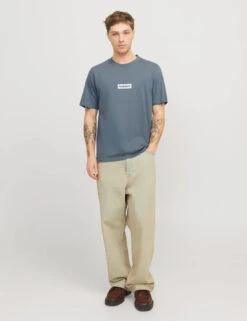 Jack & Jones 3pk Pure Cotton Logo Print T-Shirts -Marksandspencer Sale Store 3pk Pure Cotton Logo Print T Shirts 2