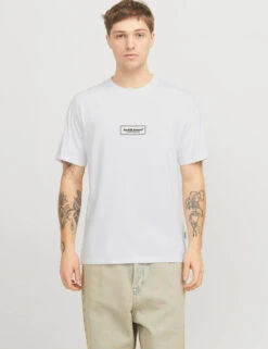 Jack & Jones 3pk Pure Cotton Logo Print T-Shirts -Marksandspencer Sale Store 3pk Pure Cotton Logo Print T Shirts 4