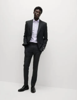 3pk Slim Fit Easy Iron Cotton Blend Shirts -Marksandspencer Sale Store 3pk Slim Fit Easy Iron Cotton Blend Shirts 2