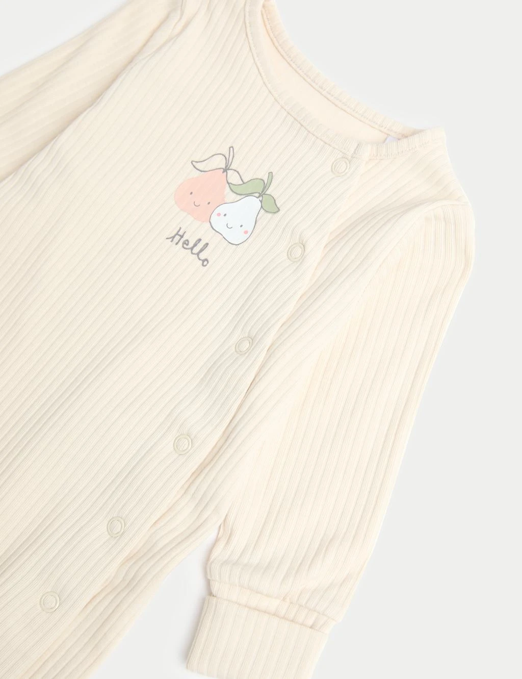 3pk Cotton Rich Sleepsuits (6½lbs-3 Yrs) 8 3pk Cotton Rich Sleepsuits (6½lbs-3 Yrs) - Image 8