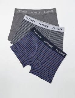 3pk Cotton Stretch Striped Boxers -Marksandspencer Sale Store 3pk cotton stretch striped boxers 3