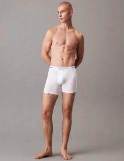 Calvin Klein 3pk Icon Cotton Stretch Boxers -Marksandspencer Sale Store 3pk icon cotton stretch boxers 15
