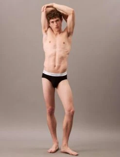 Calvin Klein 3pk Icon Cotton Stretch Briefs -Marksandspencer Sale Store 3pk icon cotton stretch briefs 17