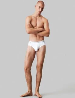 Calvin Klein 3pk Icon Cotton Stretch Briefs -Marksandspencer Sale Store 3pk icon cotton stretch briefs 7
