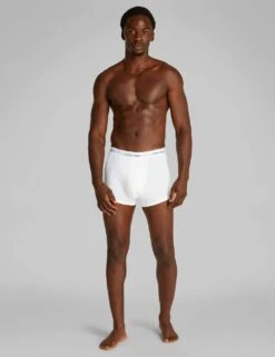 Calvin Klein 3pk Icon Cotton Stretch Trunks -Marksandspencer Sale Store 3pk icon cotton stretch trunks 10