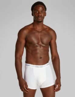 Calvin Klein 3pk Icon Cotton Stretch Trunks -Marksandspencer Sale Store 3pk icon cotton stretch trunks 12