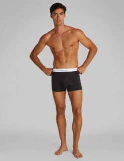 Calvin Klein 3pk Icon Cotton Stretch Trunks -Marksandspencer Sale Store 3pk icon cotton stretch trunks 15