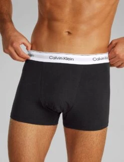Calvin Klein 3pk Icon Cotton Stretch Trunks -Marksandspencer Sale Store 3pk icon cotton stretch trunks 18
