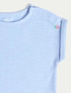 3pk Pure Cotton Peach T-Shirts (0-3 Yrs) 6 3pk Pure Cotton Peach T-Shirts (0-3 Yrs) -Marksandspencer Sale Store 3pk pure cotton peach t shirts 0 3 yrs 1 2