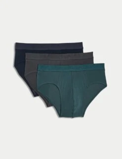 3pk Supima Cotton Modal Supersoft Briefs -Marksandspencer Sale Store 3pk supima cotton modal supersoft briefs 5