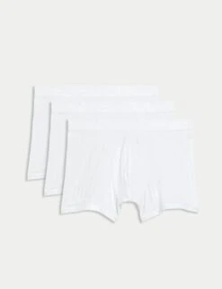 3pk Supima® Cotton Drop Needle Trunks Box -Marksandspencer Sale Store 3pk supima cotton rich drop needle trunks