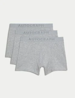 3pk Supima® Cotton Drop Needle Trunks Box -Marksandspencer Sale Store 3pk supima cotton rich drop needle trunks 8