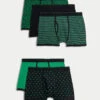 5pk Cool & Fresh™ Cotton Rich Trunks -Marksandspencer Sale Store 5pk Cool Fresh Cotton Rich Trunks