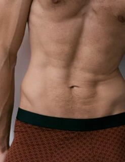 5pk Microskin Geometric Printed Hipsters -Marksandspencer Sale Store 5pk Microskin Geometric Printed Hipsters 3