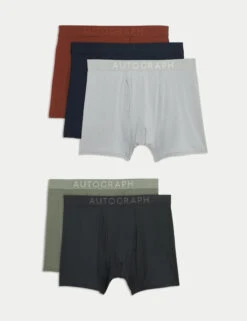 5pk Microskin Stretch Trunks -Marksandspencer Sale Store 5pk Microskin Stretch Trunks 2