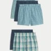 5pk Pure Cotton StayNew™ Woven Boxers 40 5pk Pure Cotton StayNew™ Woven Boxers -Marksandspencer Sale Store 5pk Pure Cotton StayNew Woven Boxers