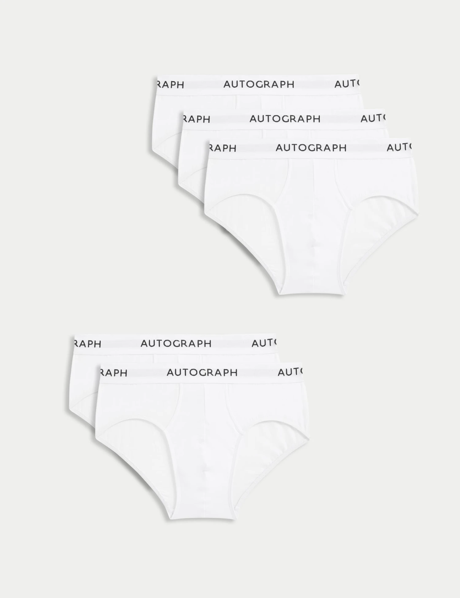 5pk Supima® Cotton Modal Briefs 3 5pk Supima® Cotton Modal Briefs - Image 3