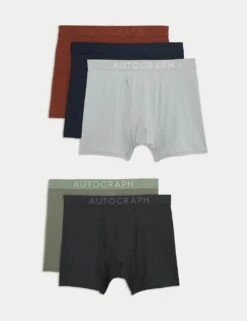5pk Microskin Stretch Trunks -Marksandspencer Sale Store 5pk microskin stretch trunks 8