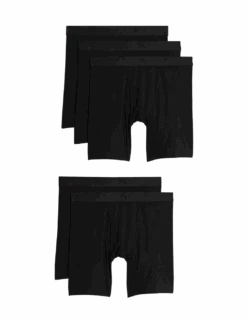 5pk Supima Cotton Modal Longer Length Trunks -Marksandspencer Sale Store 5pk supima cotton modal longer length trunks